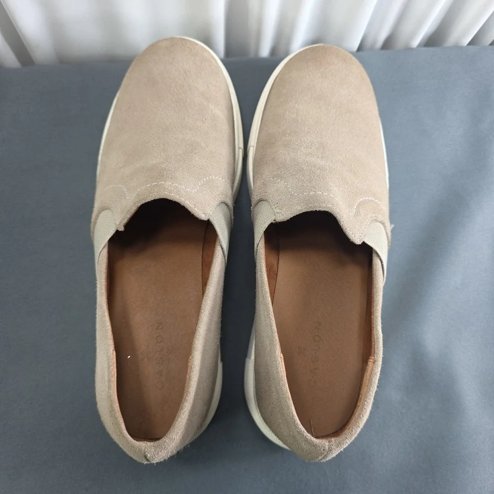 Caslon Tan Suede‎ Women's US Size 6.5 Loafers Wedge Platform Heel